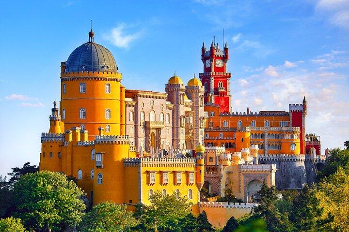 Visite en petit groupe de Sintra, du palais de Pena, de la Regaleira, de Roca et de Cascais