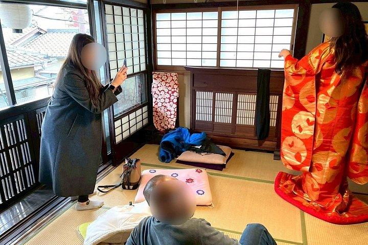 祇園160y.o. 抹茶＆着物で建物見学