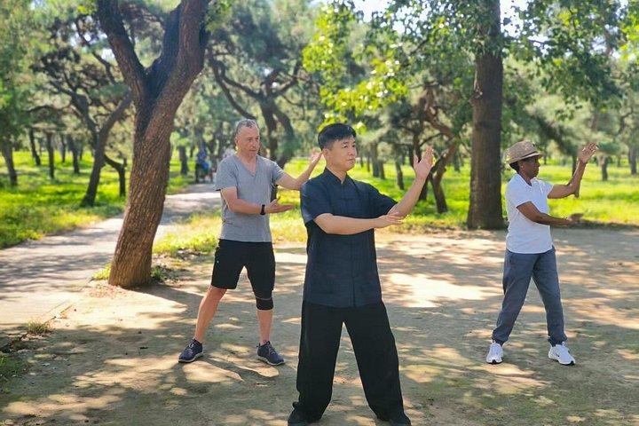 北京：天壇での太極拳体験