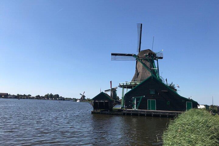 Visite privée des moulins à vent Néerlandais Zaanse Schans