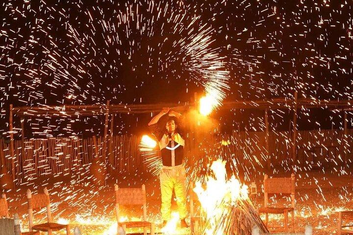 Marrakech: Magisk middag i öknen, kamelritt och eldshow