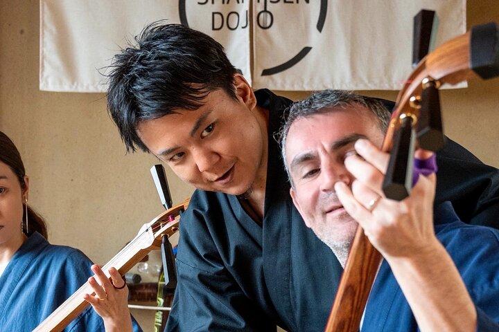 Shamisen Discovery em Kyoto [Grupo]