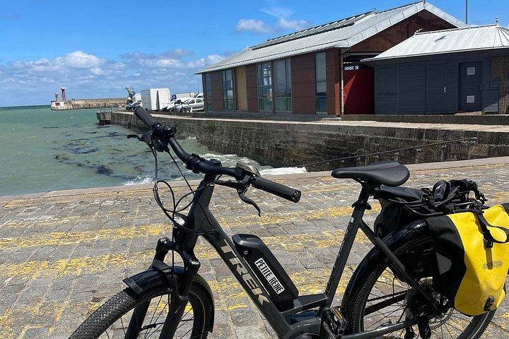 Normandy D-DAY beaches guided full day E Bike Tour / Private tour