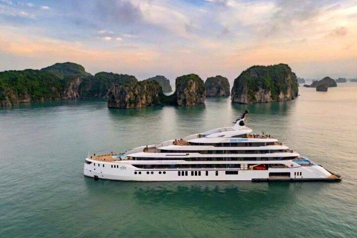Halong Bay 2D1N 6 - Stjärnig lyxkryssning med pool från Hanoi