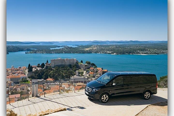 Privétour vanuit Zadar Krka Falls en Zadar of Sibenik City Tour