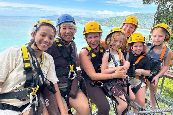 Phuket Kamala SkyRush Zipline e ATV Avventura