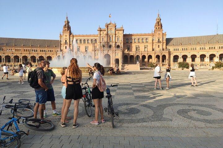 Sevilla-fietstocht met volledige dagfietsverhuur