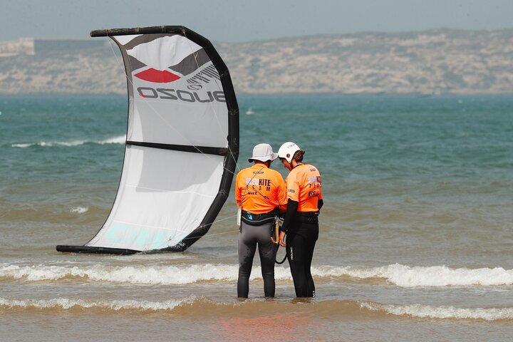 Uthyrning av kitesurfutrustning på Bleukite Essaouira