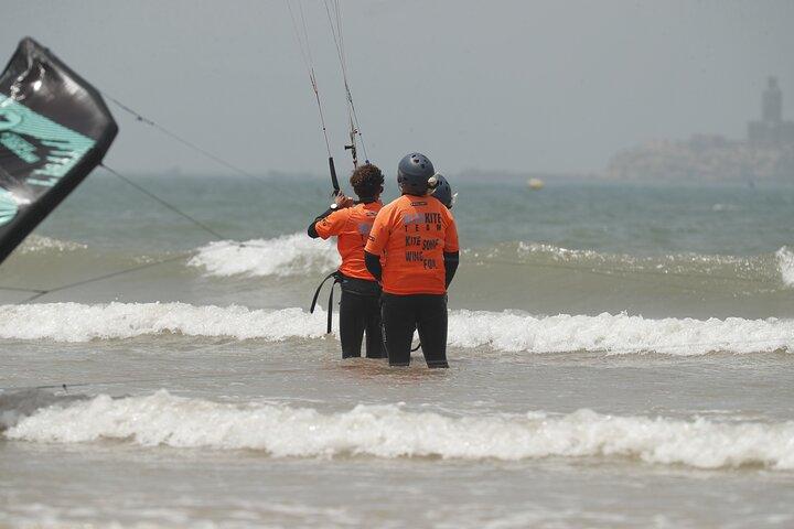 Uthyrning av kitesurfutrustning på Bleukite Essaouira