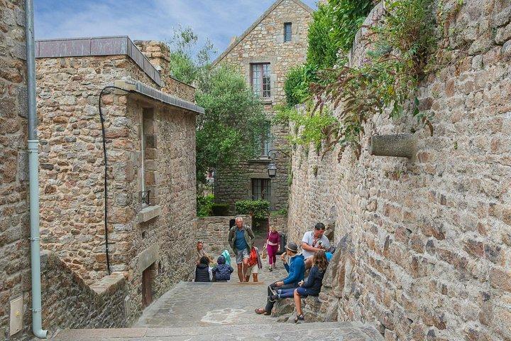 Mont Saint Michel guidet dagstur med abbey indgang fra Paris