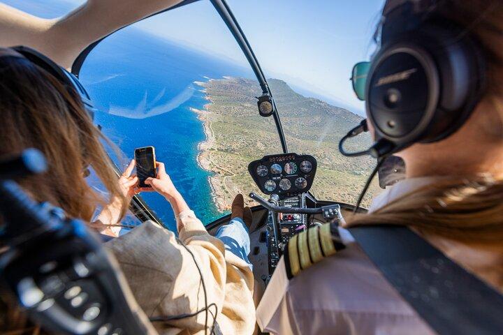 Flyv over Athens by og Riviera med helikopter