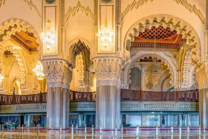 Casablanca City tour + Hassan II moské besøg (Layover mulighed )