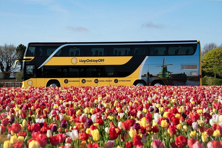 Blomsterparade 17. april med Grandstand & Keukenhof fra Amsterdam