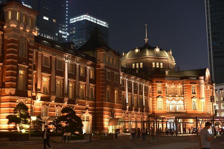 東京の夜プライベート運転ツアー（送迎および夕食付き）