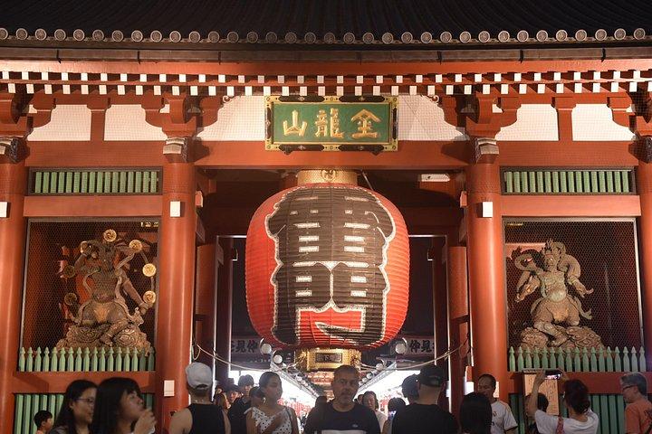 東京の夜プライベート運転ツアー（送迎および夕食付き）