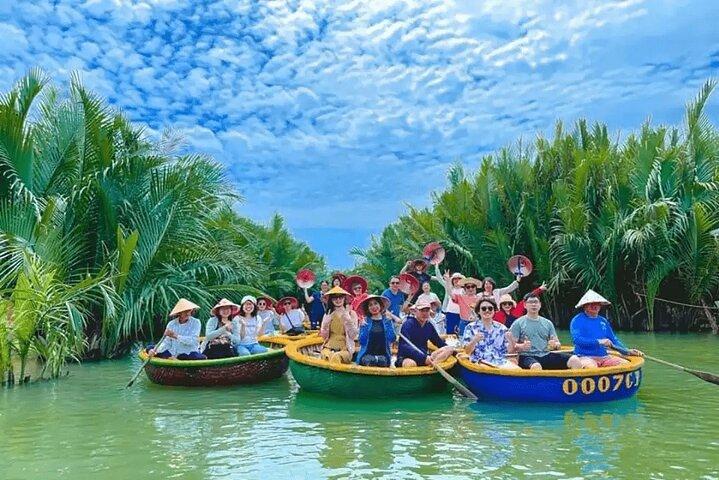 Hoi An Tour di mezza giornata Coconut Forest Basket Boat Ancient Town