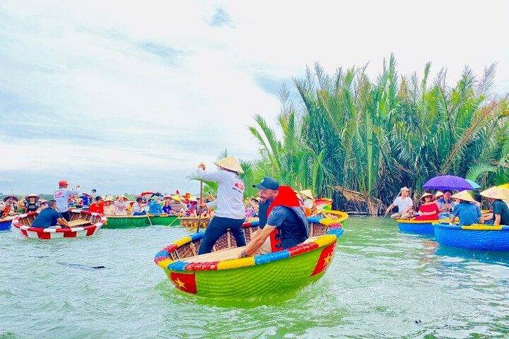 Hoi An Tour di mezza giornata Coconut Forest Basket Boat Ancient Town
