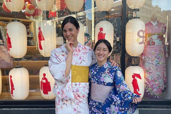 大阪で90分着物・浴衣レンタル体験～ショートプラン