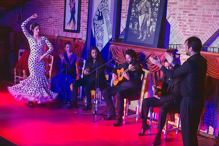 Flamenco nat show og middag i Madrid
