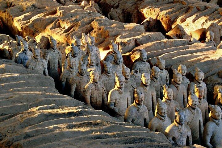 ZANBUS : Tour de ônibus de Xi'an Qin Terra-cotta Warriors parte às 8/9