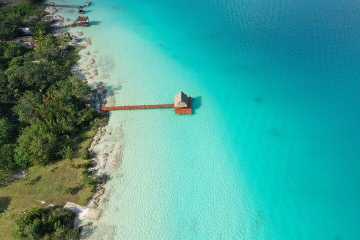Privat dagstur från Tulum till Bacalar och Los Rapidos