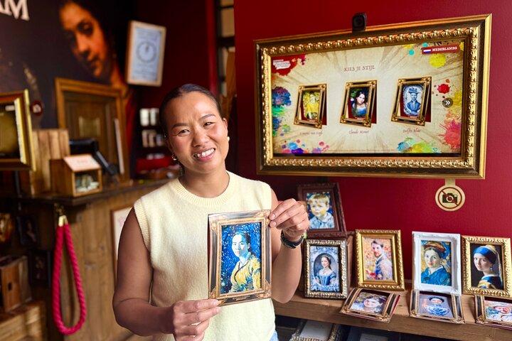 ゴッホ、フェルメール、レンブラント風写真お土産