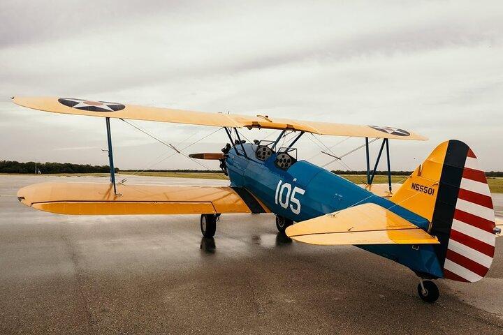 Biplane Adventure over Rockport, Texas
