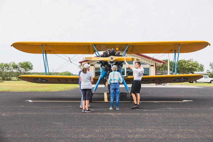 Biplane Adventure au-dessus de Rockport, Texas