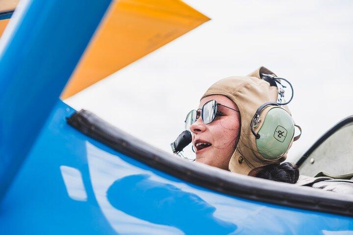 Biplane Adventure au-dessus de Rockport, Texas