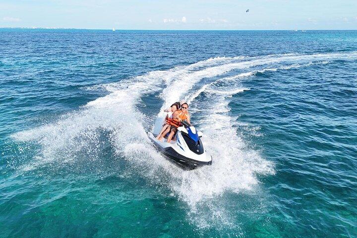 2 em 1 Parasail Cancun e Jet ski