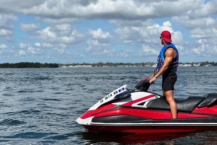 Miami Beach Jet-Ski-Verleih mit Bootsfahrt