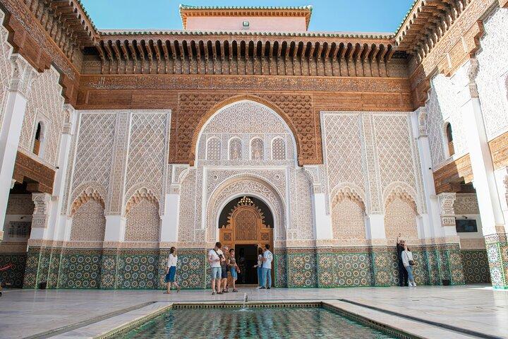 Tour culturale di Marrakech Palazzo Bahia e Madrasa Ben Youssef