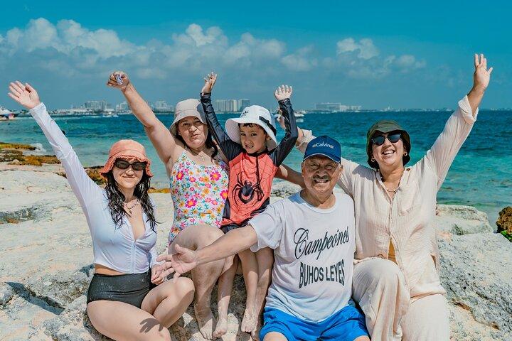 Fotografia privada profissional em Cancún com transporte