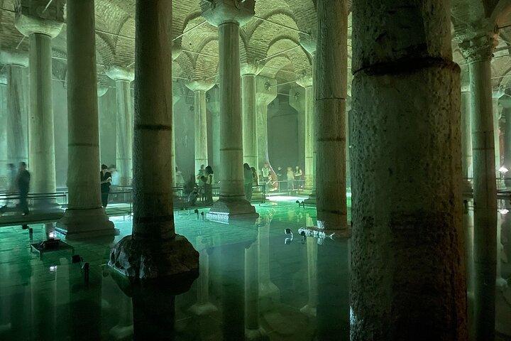 Mezquita Azul de Estambul, Santa Sofía, Cisterna Basílica con Entradas