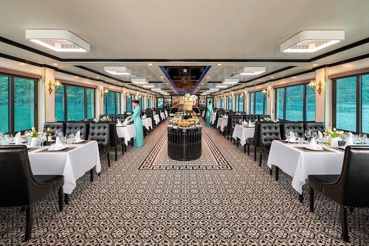 [Ha Long Bay] Luxus-Kreuzfahrt Tagestour von Hanoi, Buffet, Kajak