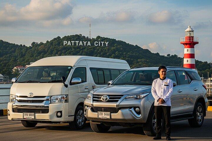 Transporte de carro privado confortável: Pattaya Hotel to Banguecoque Hotel