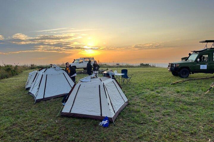 2 giorni Akagera Wilderness Safari Big 5 e Highest Peak Camping