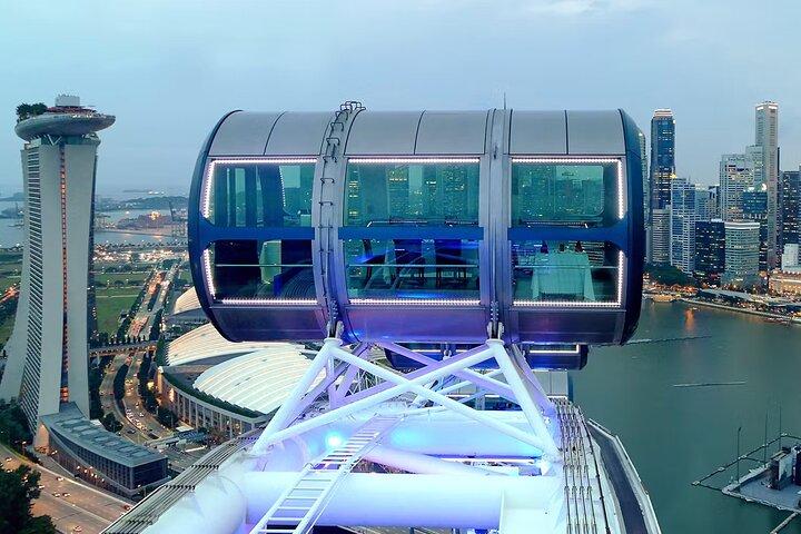 Singapur Flyer Tickets - Panoramablick auf Marina Bay