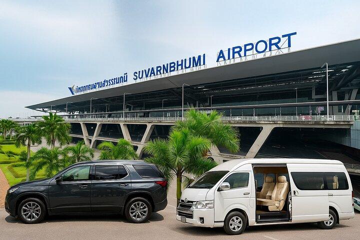 Privétransfer van hotel naar luchthaven van Bangkok
