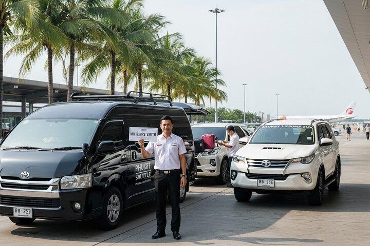 Traslado privado de salida del hotel de Phuket al aeropuerto de Phuket