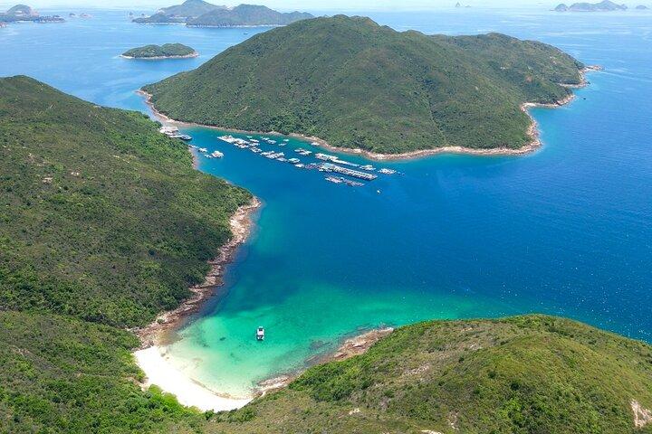 Hong Kong Sai Kung volledige dag strand snorkelen Yacht Tour