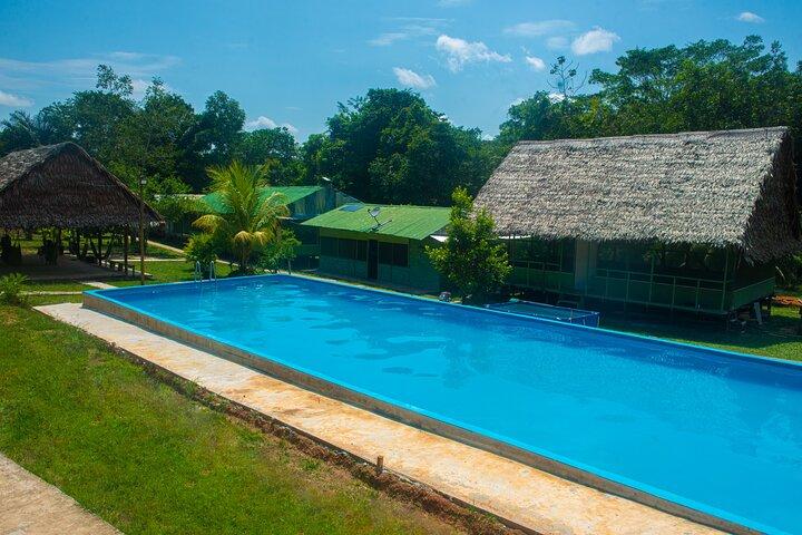 Excursão de três dias guiada pela selva com tudo incluso de Iquitos no Maniti Eco-Lodge