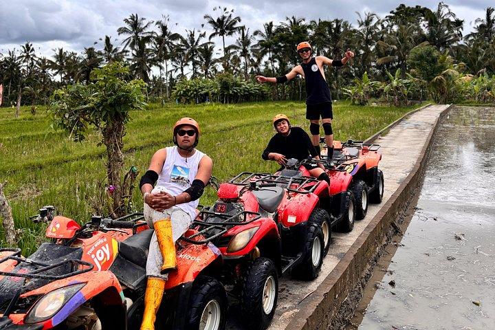 Ubud Zip-Line Avventura, Terrazza di riso e ATV Quad Bike