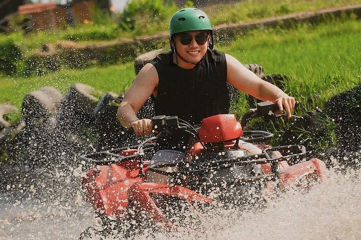 Ubud Zip-Line Avventura, Terrazza di riso e ATV Quad Bike
