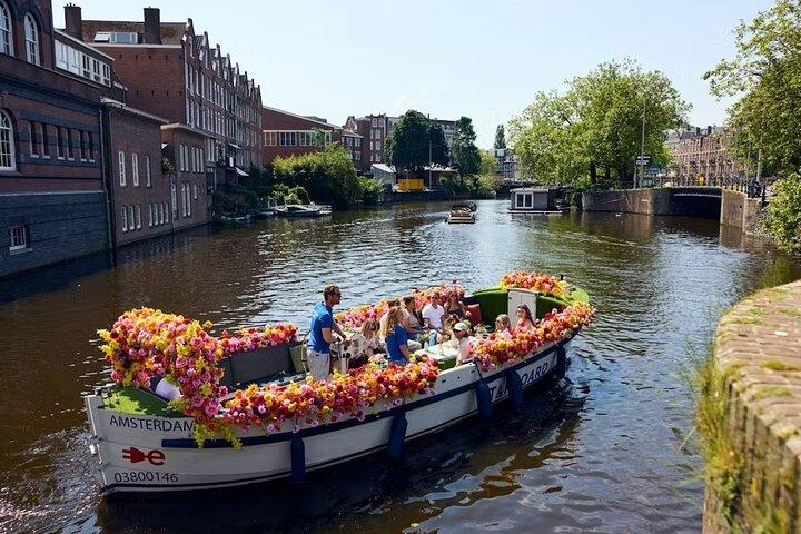 Amsterdam Flower Boat Canal Cruise