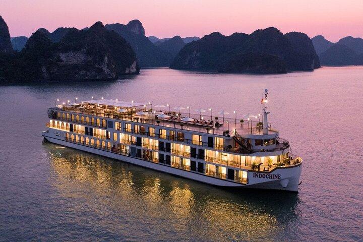 Halong e Lan Ha Bay Indochine 2D1N Luxury 5 - Cruzeiro Estrela