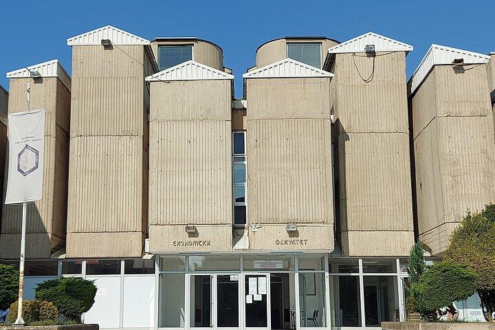 Visite d'architecture brutaliste de Skopje