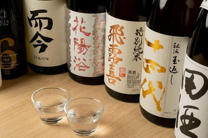 Sake Pairing Workshop com comida Japonês em Shinjuku