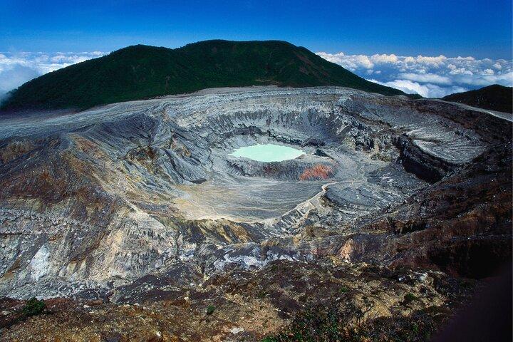 Tour privato di San José: vulcano Poás, cascate e caffè