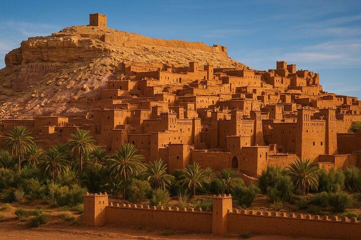 Excursión histórica de un día a ouarzazate y ait benhaddou desde Marrakech